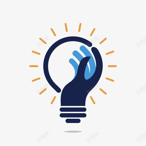 卡通闪闪发亮的智慧之光png免抠素材_新图网 https://ixintu.com 前卫的思想 努力 思想考虑 想办法 拼搏 赢在想象力 赢在未来
