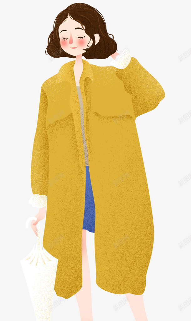 卡通手绘优雅的成熟女人psd免抠素材_新图网 https://ixintu.com 优雅的女人 卡通 成熟女人 手绘 插画 气质出众的女人 淑女