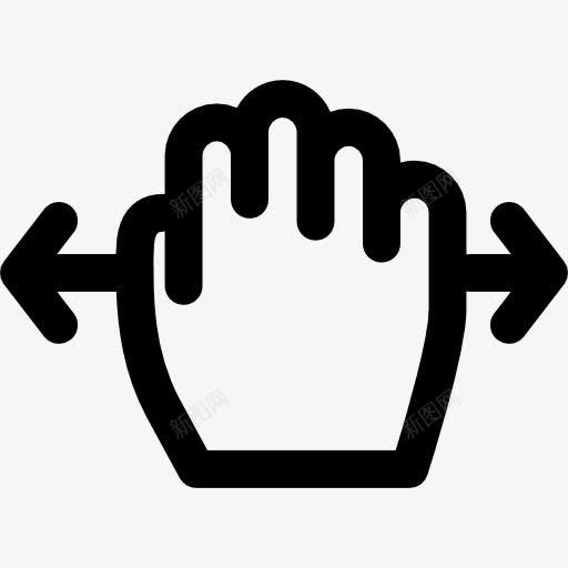 手动图标png_新图网 https://ixintu.com 手 手势 拳头 握拳 箭头光标