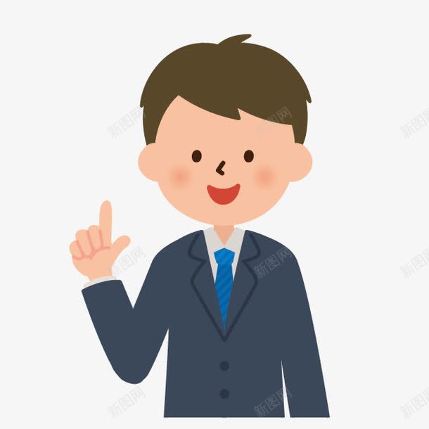 人物白领卡通扁平人物图标png_新图网 https://ixintu.com 人物 卡通人物素材 卡通图片 卡通小人图标 卡通素材 扁平 漫画 素描 讲课