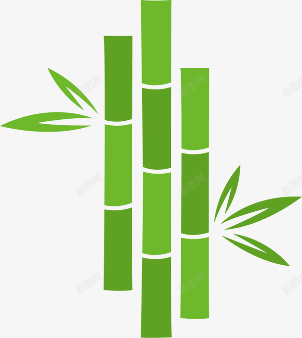 竖直的卡通竹子png免抠素材_新图网 https://ixintu.com 卡通矢量竹子 卡通风格 植物 矢量竹子 竖直 竖直的竹子 绿色竹子