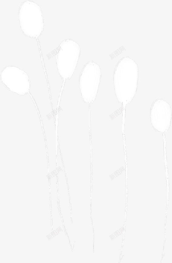 白色气球卡通背景婚礼png免抠素材_新图网 https://ixintu.com 卡通 婚礼 气球 白色 背景