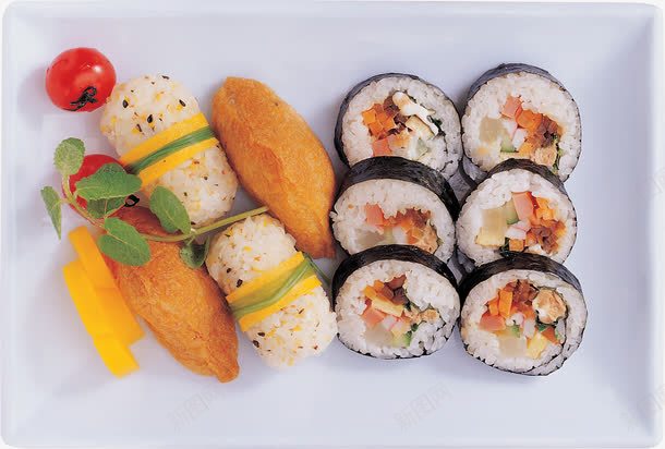 精美寿司摆盘png免抠素材_新图网 https://ixintu.com 寿司 日本料理 日本美食 日本风味 日本食物 精美寿司摆盘 美食 食物 饭团