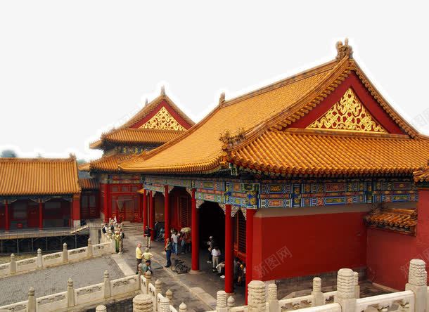 故宫城楼一角png免抠素材_新图网 https://ixintu.com 一角 中国风 北京 建筑 故宫 文化 景区