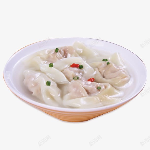 一碗馄饨png免抠素材_新图网 https://ixintu.com 矢量装饰 碗 美食 装饰 食物 馄饨