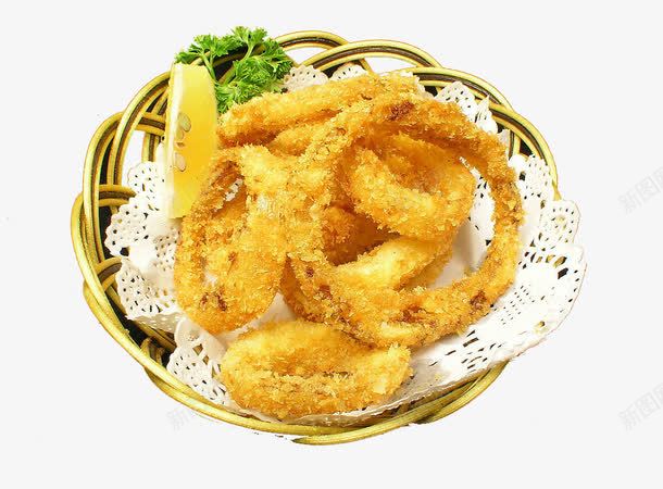 炸洋葱圈png免抠素材_新图网 https://ixintu.com 中华美食 传统美食 美味洋葱圈 美味熟菜 餐饮美食