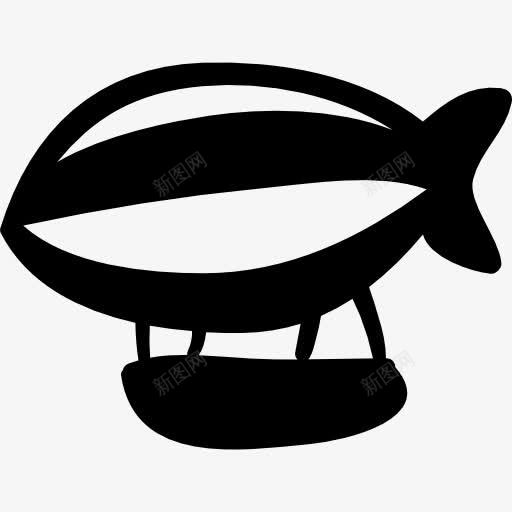 飞船图标png_新图网 https://ixintu.com 交通 气球 空气 运输 飞船 飞艇