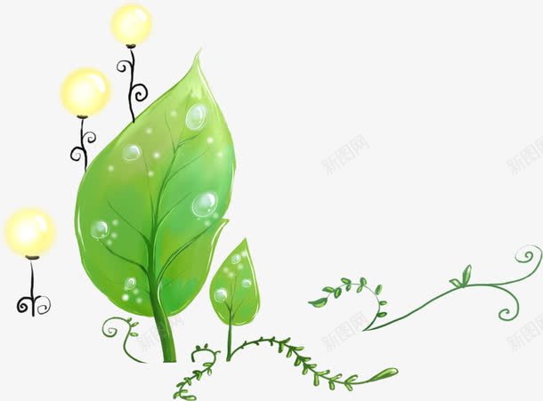 创意合成扁平手绘树叶造型植物藤蔓png免抠素材_新图网 https://ixintu.com 创意 合成 扁平 树叶 植物 藤蔓 造型