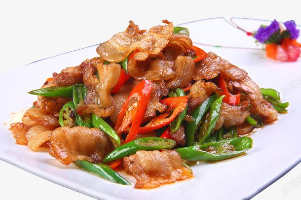 农家小炒肉png免抠素材_新图网 https://ixintu.com 小炒肉 摄影图 湘味小炒肉 菜品 菜品图片 辣椒炒肉