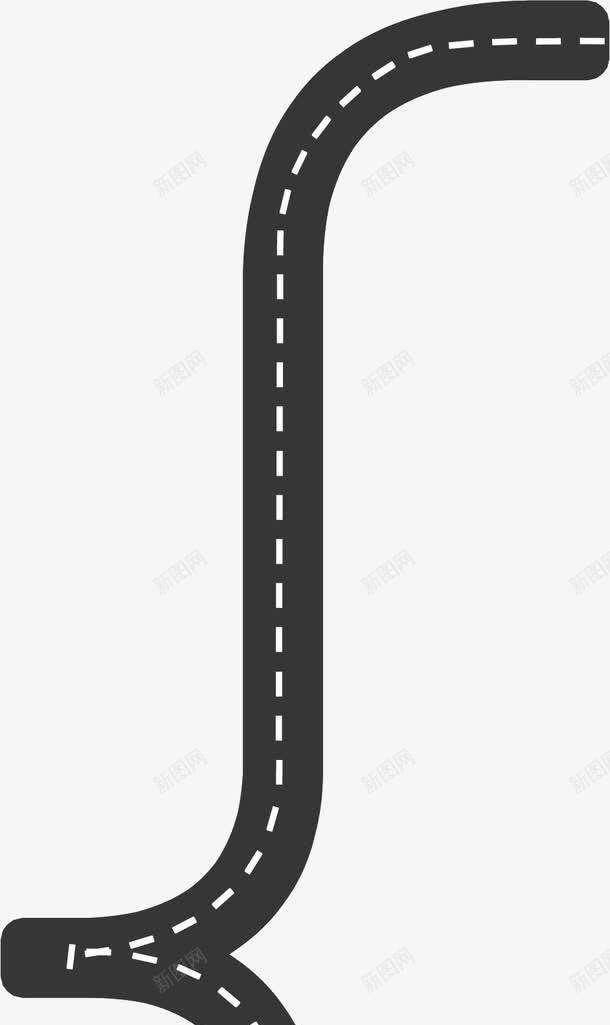 大括号公路png免抠素材_新图网 https://ixintu.com png图形 png装饰 公路 大括号 手绘 装饰