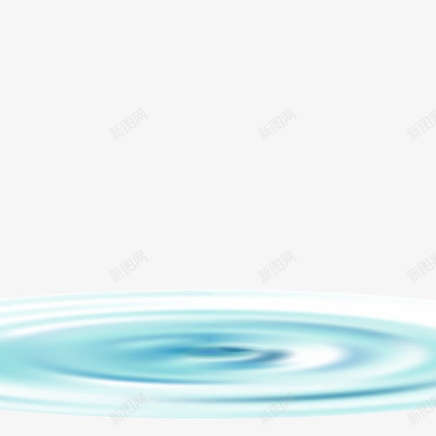水纹png免抠素材_新图网 https://ixintu.com PNG免抠图 PNG免抠图下载 水滴 水面 波纹 漪澜 蓝色