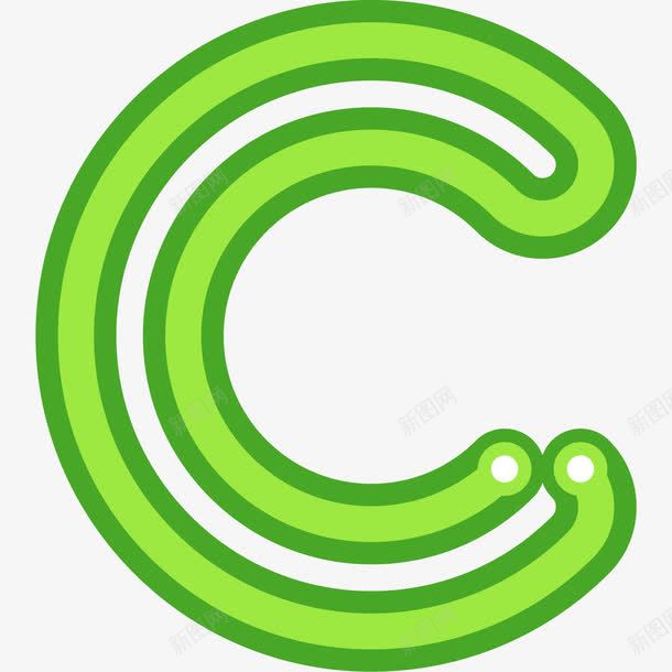 彩色霓虹灯英文字母Cpng免抠素材_新图网 https://ixintu.com 创意 大写字母C 彩色霓虹灯 手绘 拼接 英文字母
