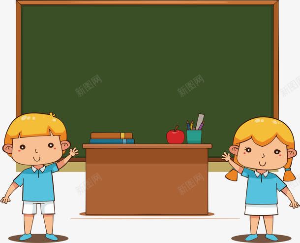 欢迎回到学校png免抠素材_新图网 https://ixintu.com 卡通学生 可爱学生 开学季 新生入学 欢迎仪式 矢量png