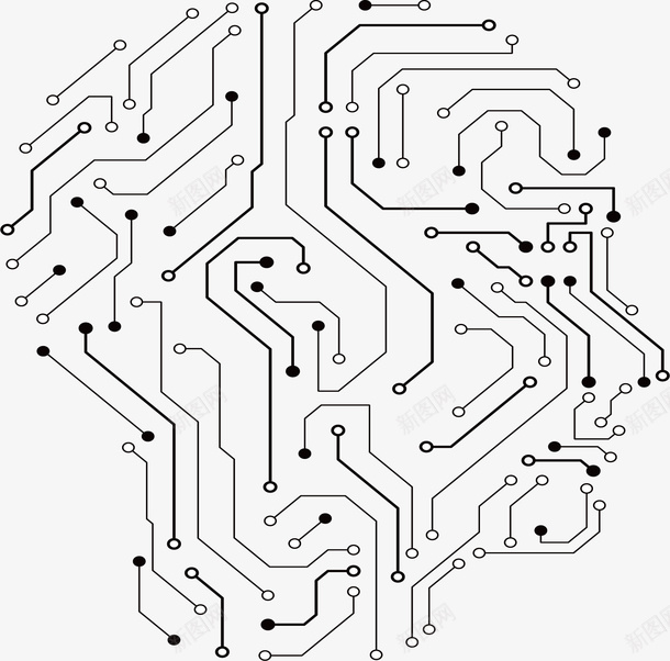 电路板大脑png免抠素材_新图网 https://ixintu.com IRC电路板 接线图 电路板png 电路板大脑 电路板装配 电路板防水 电路版 网络电路板 酷炫电路板