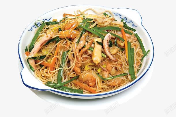 台式炒米粉png免抠素材_新图网 https://ixintu.com 中国美食 产品实物 台式 炒米粉 米粉 绿色食品 菜品 菜肴 食物 餐饮