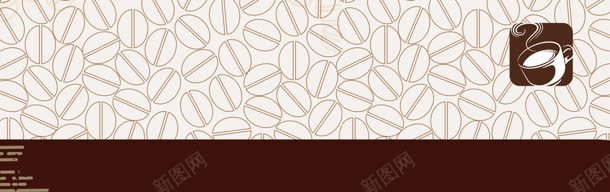 简约咖啡背景jpg设计背景_新图网 https://ixintu.com 创意广告 咖啡海报 咖啡豆 图形 广告 简约 纹理