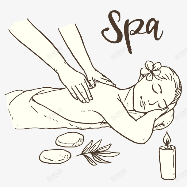手绘女性SPA全身按摩png免抠素材_新图网 https://ixintu.com SPA 中式按摩 人物 全身按摩 养生水疗 头部按摩 女性 手绘 服务 桑拿女 美体 美容