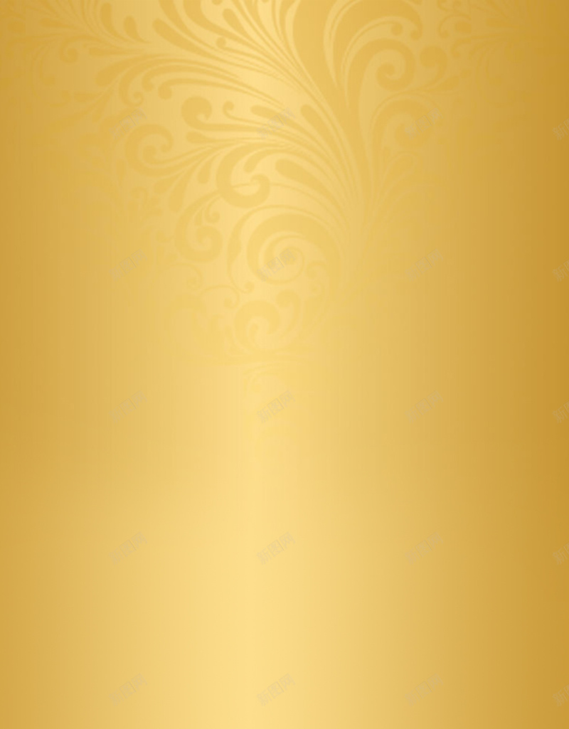 金色印花黄色H5背景jpg设计背景_新图网 https://ixintu.com H5背景 印花 印花背景 底纹 浪漫 花纹 金色 黄色