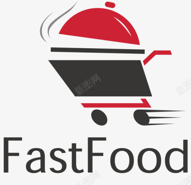 快餐中式餐饮logo图标图标