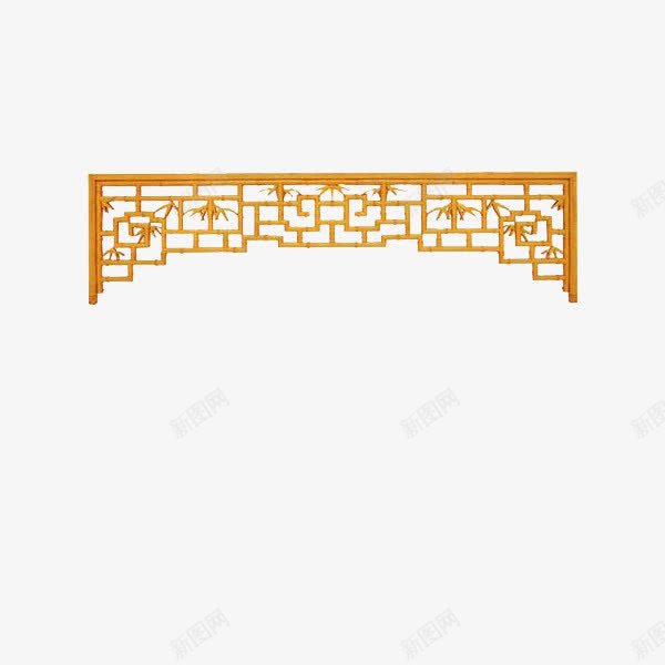 古典木框架png免抠素材_新图网 https://ixintu.com 古代牌匾 古风 建筑装饰 棕色 简约