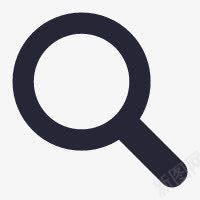 卡通黑色搜索框图标png_新图网 https://ixintu.com 卡通 图标 搜索 黑色