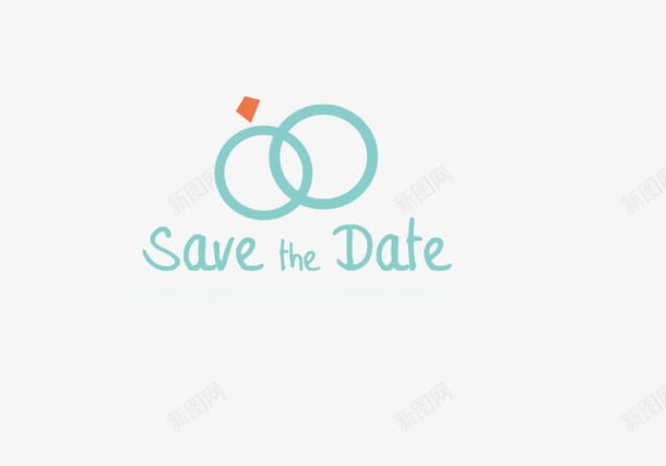 婚礼装饰logo图标png_新图网 https://ixintu.com 婚礼logo 婚礼元素 婚礼装饰 小清新 桃心 梦幻