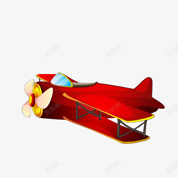 卡通简约飞机小型装饰广告png免抠素材_新图网 https://ixintu.com 儿童画册插画 封面设计 彩色小飞机 海报设计 清新简约飞机 飞机 飞机卡通