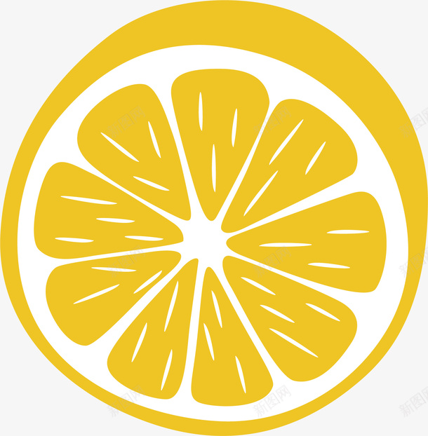 卡通柠檬图案矢量图ai免抠素材_新图网 https://ixintu.com 卡通 卡通柠檬 柚子 柠檬 橙子素材 水果 矢量图