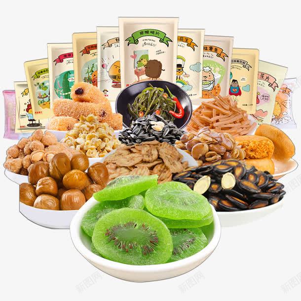 不同种类的零食png免抠素材_新图网 https://ixintu.com 产品实物 休闲食品 小吃 零嘴