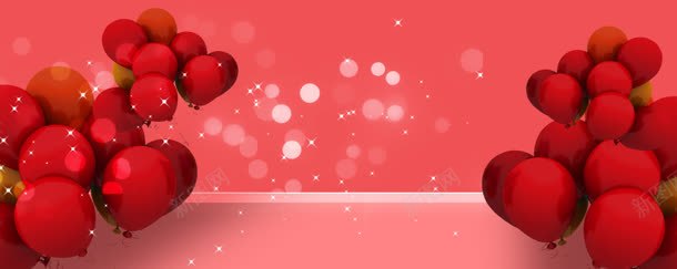 淘宝电商气球母婴产品光晕星点背景bannerjpg设计背景_新图网 https://ixintu.com banner 产品 光晕 星点 母婴 气球 背景