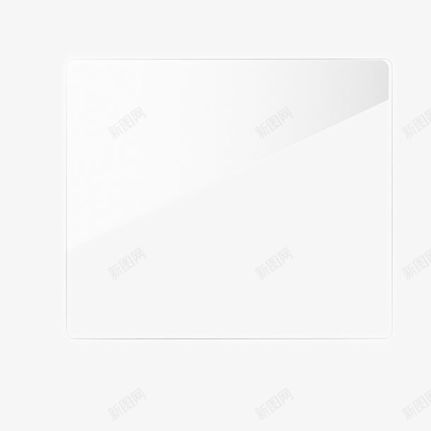 白色荧光效果线框透明png免抠素材_新图网 https://ixintu.com 光晕 光点 光线框 梦幻特效 炫光 白色