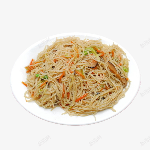 产品实物传统美食炒米线png免抠素材_新图网 https://ixintu.com 传统美食 家常菜 小吃 炒米线 碎肉米线 米粉 米线 粉丝 美食 食物