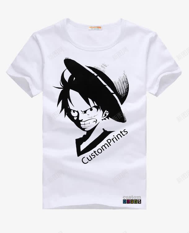 白色印花衬衫png免抠素材_新图网 https://ixintu.com T恤 T恤矢量图 t恤 夏季 夏季服装 服装 短袖 短袖衬衫 纯色t恤 衬衫
