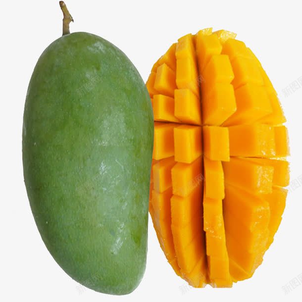 青皮金煌芒果png免抠素材_新图网 https://ixintu.com 三亚特产 产品实物 热带食物 芒果