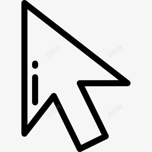 光标图标png_新图网 https://ixintu.com UI 光标指针 点 电脑鼠标 箭头 网络接口 鼠标