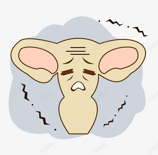 女性卵巢早衰png免抠素材_新图网 https://ixintu.com 卵巢 女性 早衰 生病