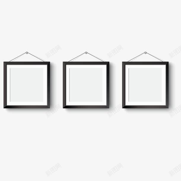 画框相框矢量图eps免抠素材_新图网 https://ixintu.com 画框 相框 相框墙 艺术边框 边框相框 矢量图