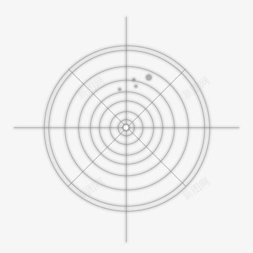 黑色线条手绘雷达图标png_新图网 https://ixintu.com 卡通图标 图标 手绘雷达 效果图 线条 雷达