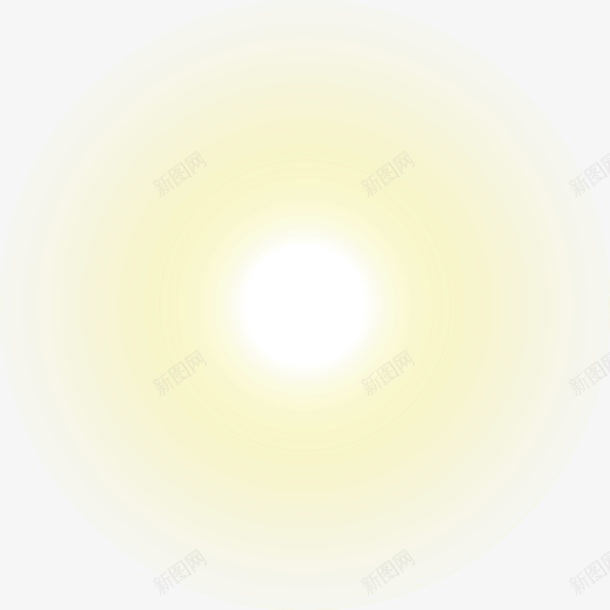 黄色梦幻光芒png免抠素材_新图网 https://ixintu.com 光效 梦幻光影 清新光晕 炫光 闪耀光辉 黄色光芒