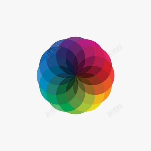 渐变色几何图形装饰png免抠素材_新图网 https://ixintu.com RGB 几何图形免扣 几何图形免扣元素 几何图形装饰 圆形 渐变色