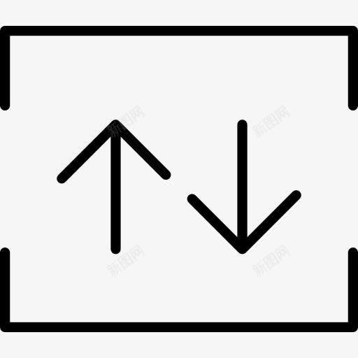 博物馆电梯信号的上下箭头图标png_新图网 https://ixintu.com 信号 博物馆 标志 电梯下来 电梯维修 箭头标志