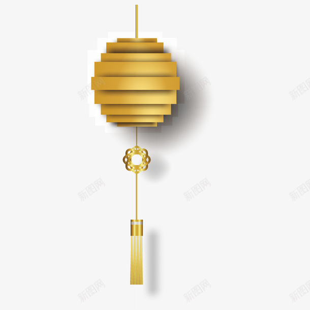 金色灯笼装饰矢量图ai免抠素材_新图网 https://ixintu.com 个性 传统 卡通 手绘 灯笼 豪华 金色 金黄色 矢量图