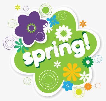 春季花朵标签png免抠素材_新图网 https://ixintu.com spring 剪纸 季节 抽象 春天 春季 标签 花卉 花朵