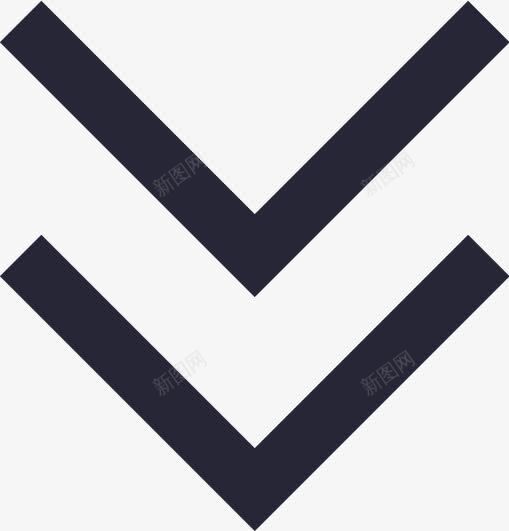 下拉箭头png免抠素材_新图网 https://ixintu.com 下拉箭头