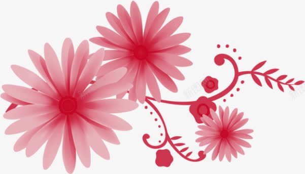 粉色花纹婚庆名片png免抠素材_新图网 https://ixintu.com 名片 婚庆 粉色 花纹 设计