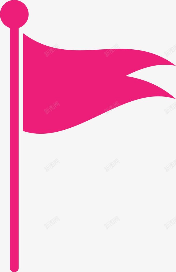 飘曳的红色旗子图图标png_新图网 https://ixintu.com 卡通旗子 图标 小旗子 小旗子图 小旗子矢量图 旗子 旗帜 红旗 胜利 胜利旗帜 识标