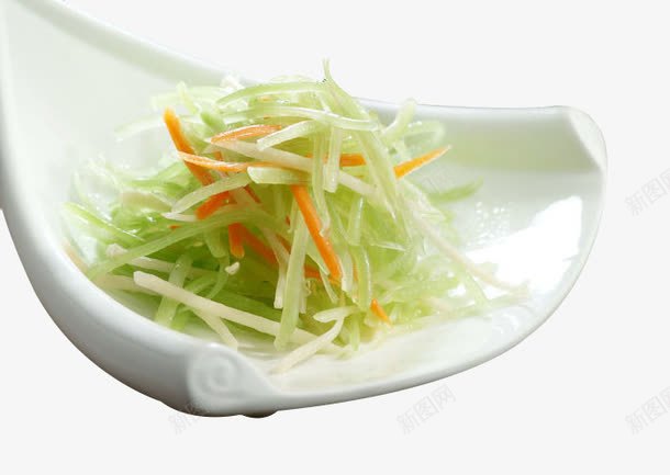 爽口三丝png免抠素材_新图网 https://ixintu.com 产品实物 凉拌 美食 菜肴 萝卜丝 黄瓜丝