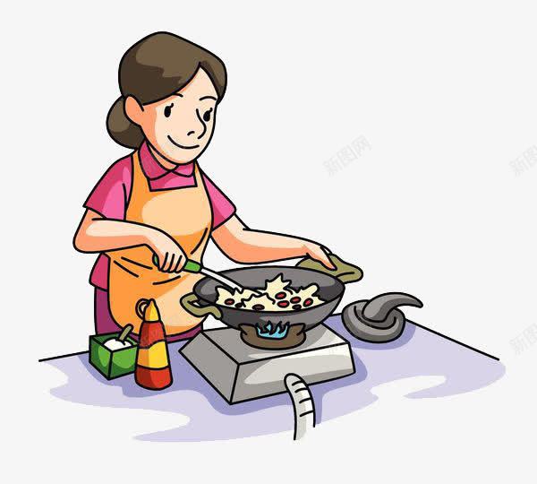 正在炒菜的妈妈png免抠素材_新图网 https://ixintu.com 万能妈妈 世上只有妈妈好 做饭 冒火 卡通 火 火焰 灼烧 炉火 点燃 烧饭 燃气火 燃气灶 燃烧 用手炒菜 红的