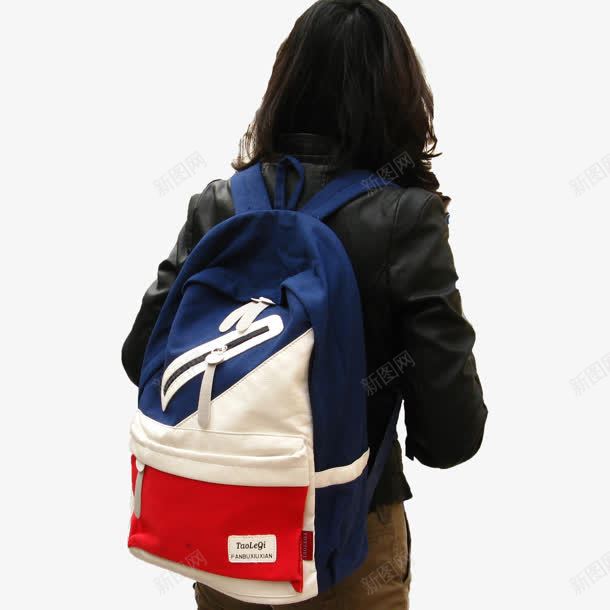 双肩包学生女款淘宝有售png免抠素材_新图网 https://ixintu.com 双肩包 学生 有售