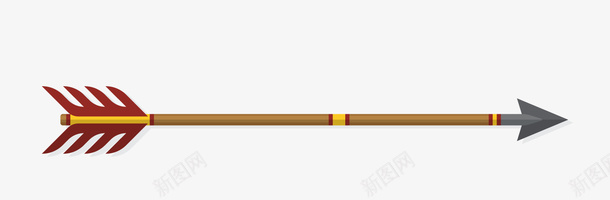 卡通弓箭武器png免抠素材_新图网 https://ixintu.com 卡通弓箭 武器 武器库 箭 箭头 背景装饰